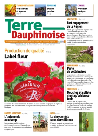 A la Une cette semaine