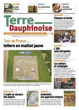 A la Une cette semaine