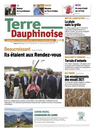 A la Une cette semaine