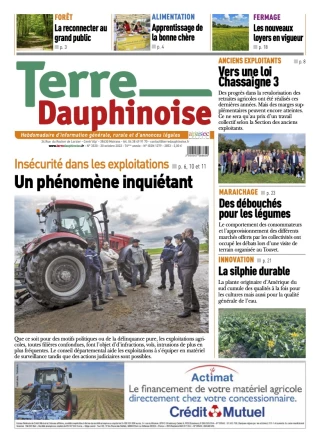 A la Une cette semaine