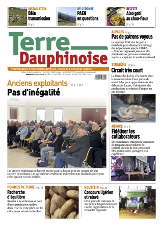 A la Une cette semaine