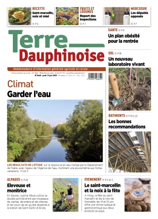 La Une de Terre Dauphinoise