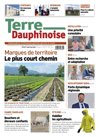 La Une de Terre Dauphinoise