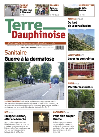Une de journal