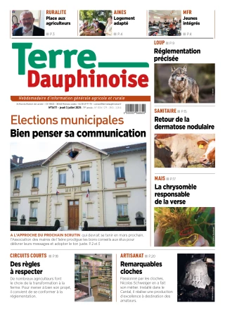 La Une de Terre Dauphinoise