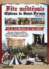 Fête médiévale au château de Saint-Firmin